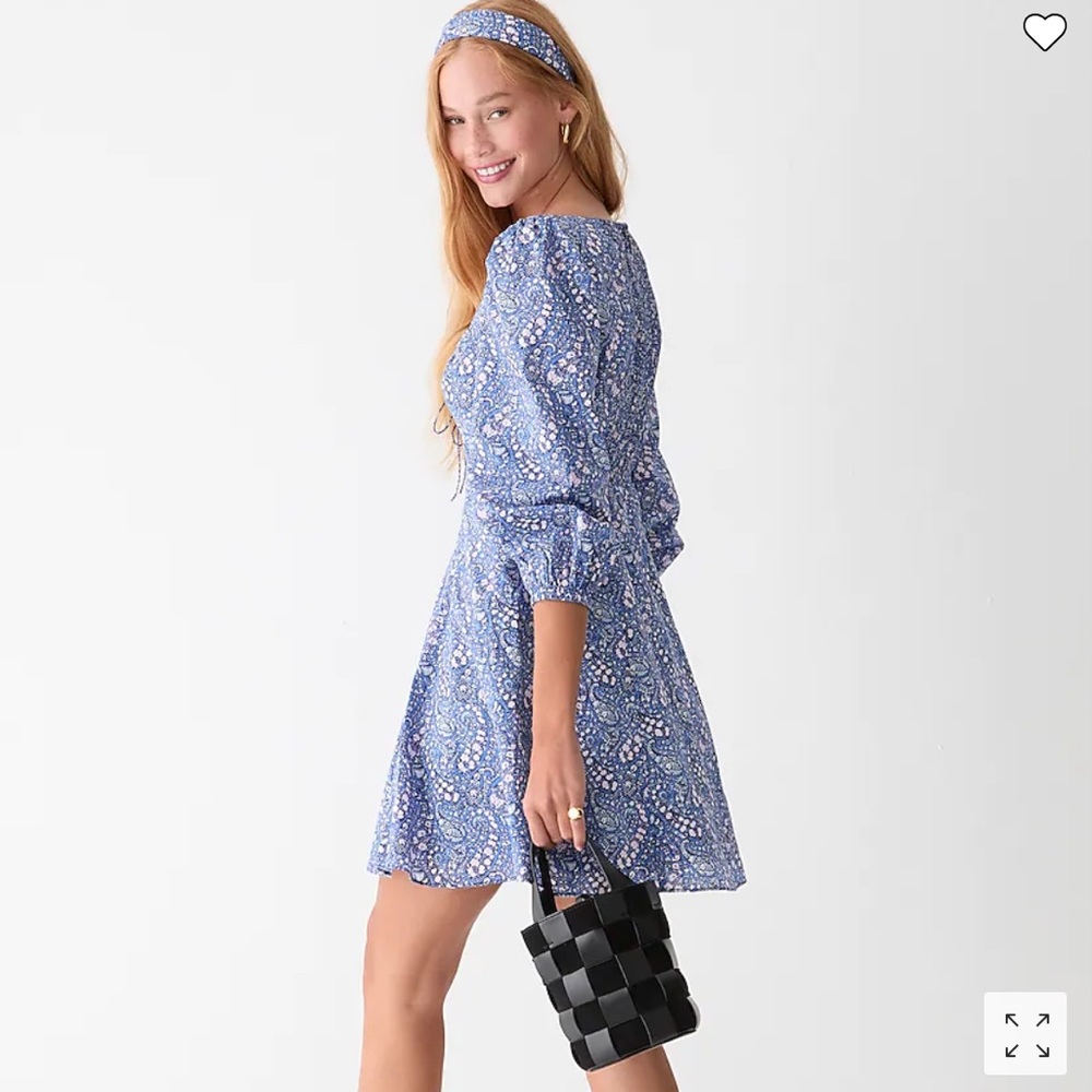 NWT J. Crew Liberty Bourton Bloom Mini Dress - Picture 3 of 11